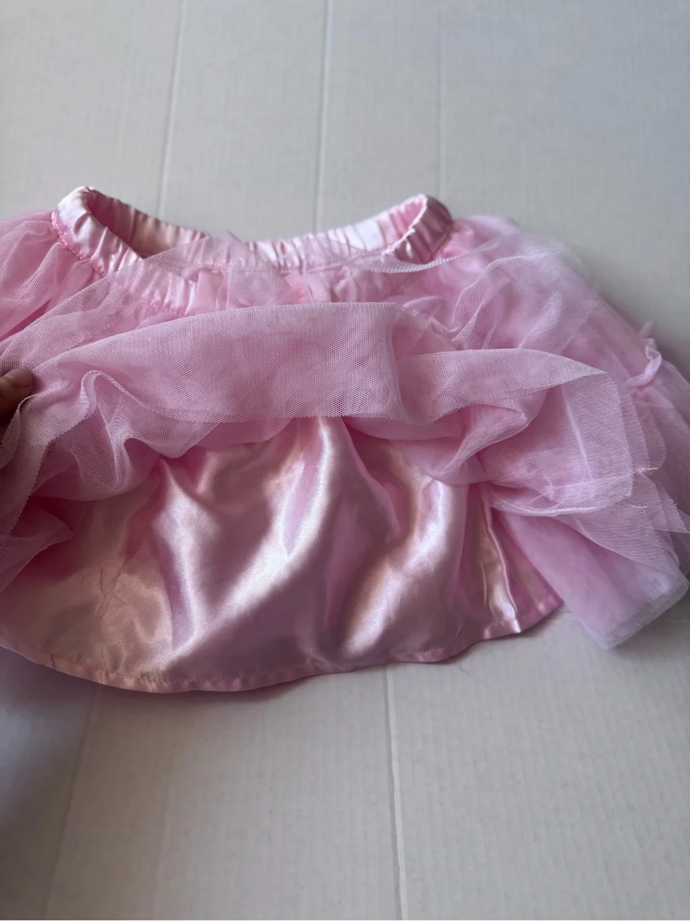 Gymboree Pink Tulle Ballet Skirt with Bow